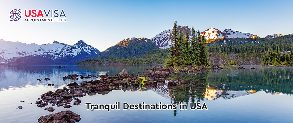 Tranquil destinations in USA