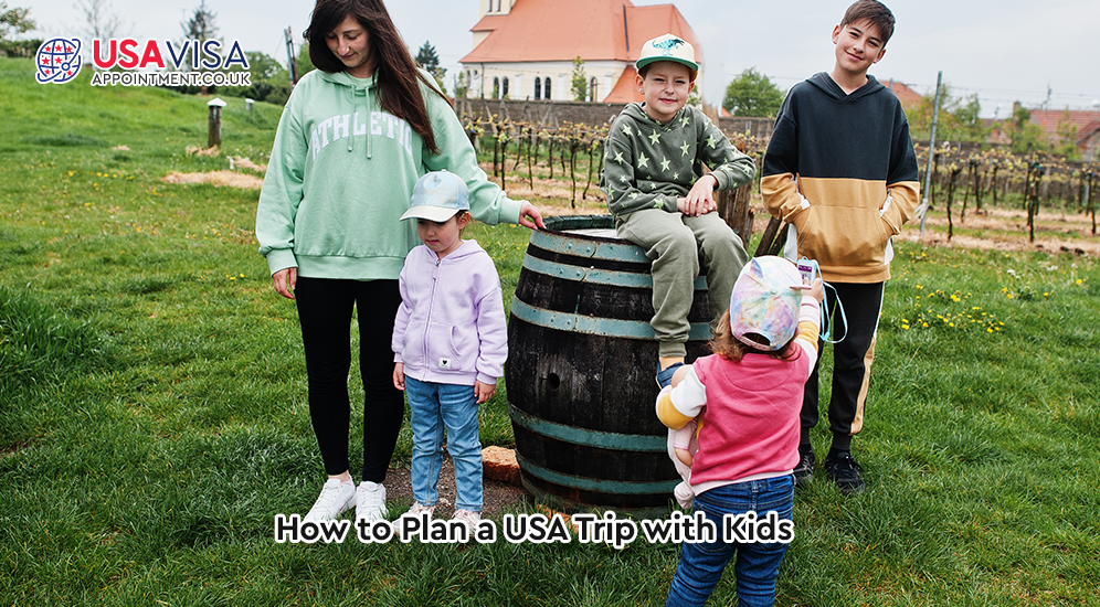 Kid-friendly trip to the USA